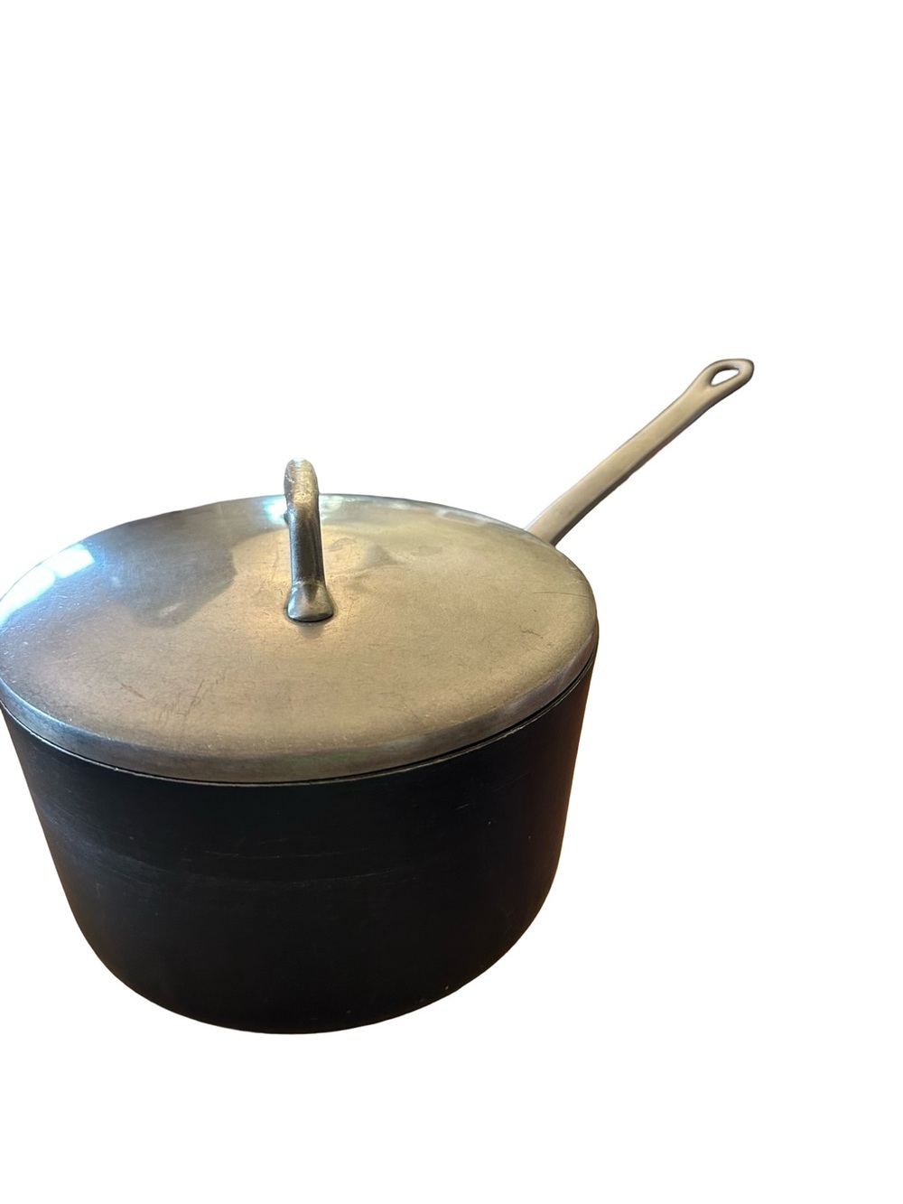 Magnalite Saucepan with Silver Lid and Handle - Classic Nonstick Cookware